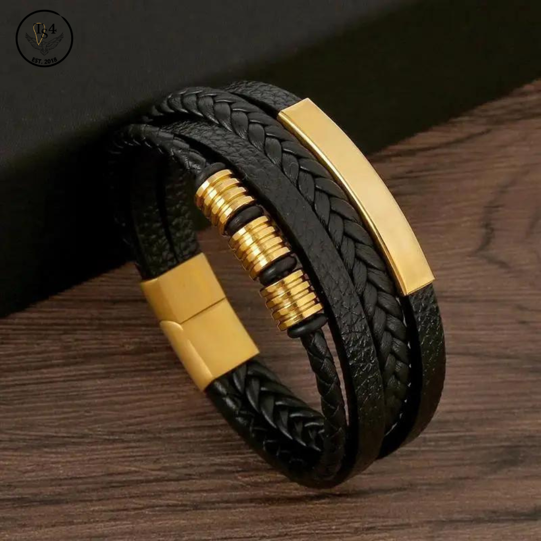 Multi-Layer Leather Bracelet