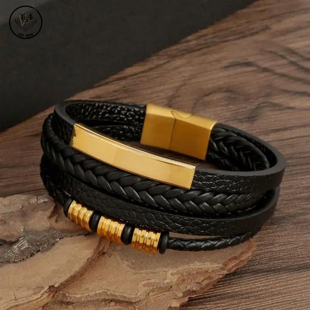 Multi-Layer Leather Bracelet