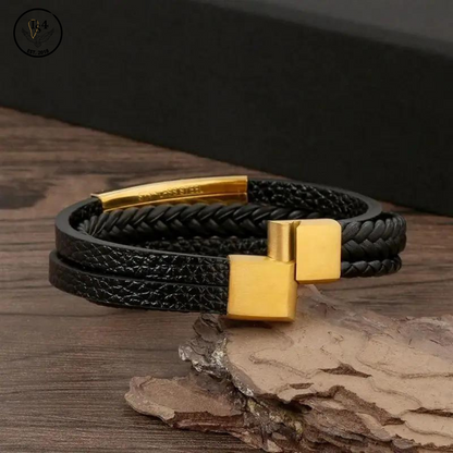 Multi-Layer Leather Bracelet