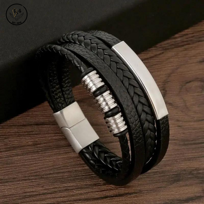 Multi-Layer Leather Bracelet