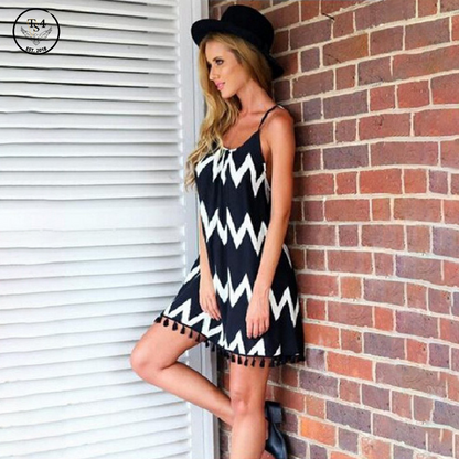 Black/White Summer Dress