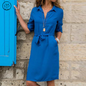 Knee-length Loose Dress