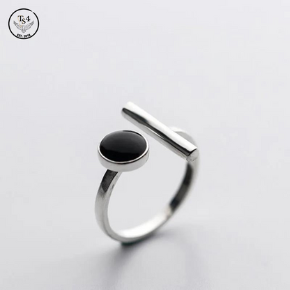 Sterling Open Silver Ring Adjustable