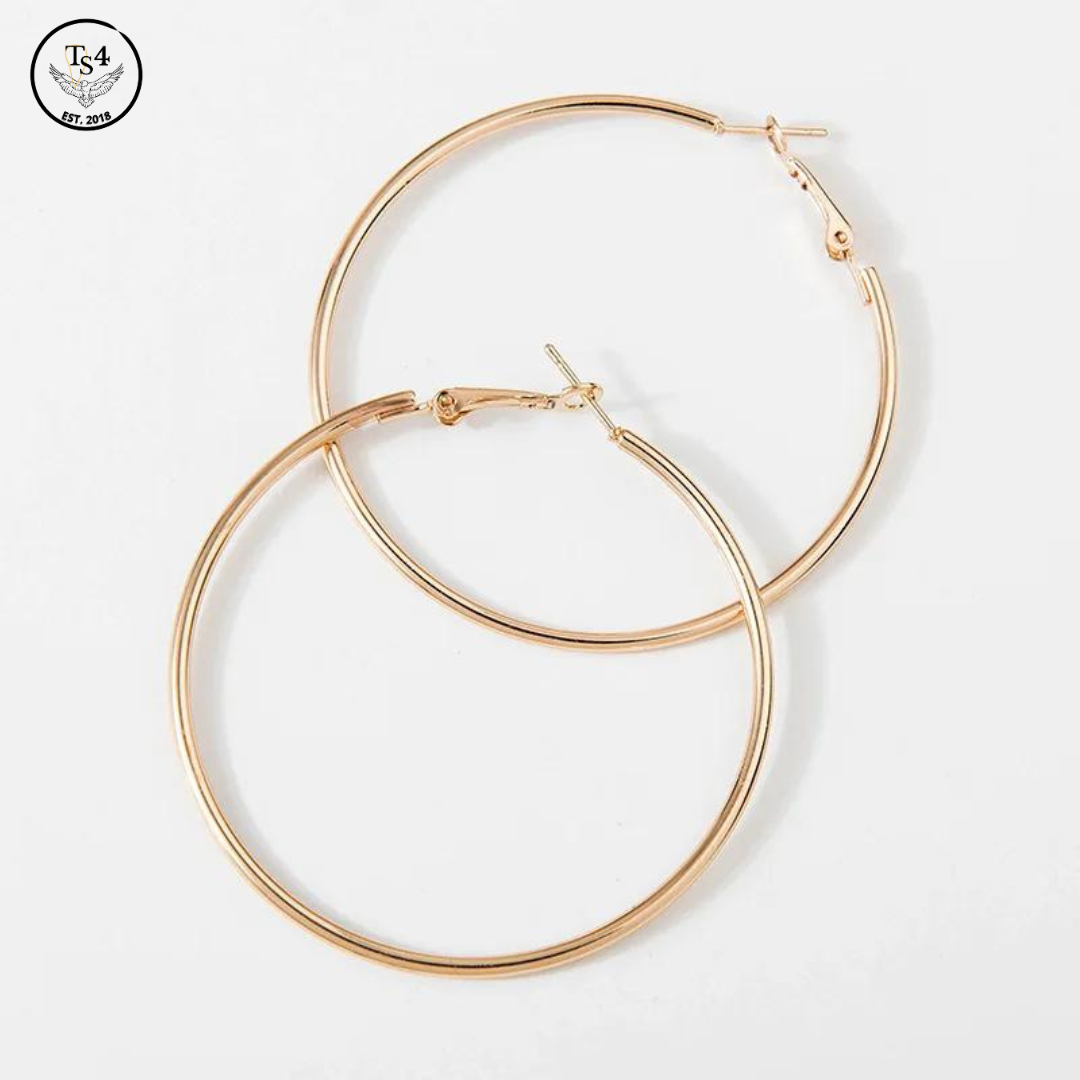 Circle Hoop Earrings