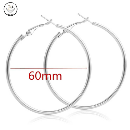 Circle Hoop Earrings