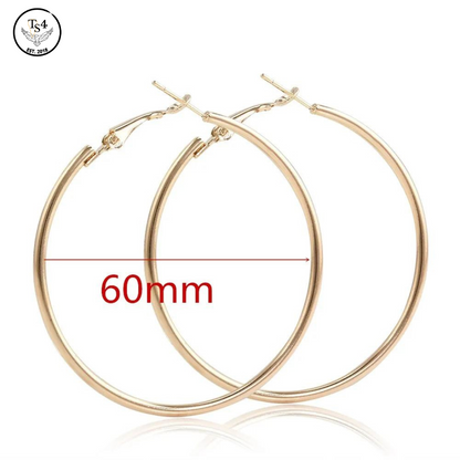 Circle Hoop Earrings