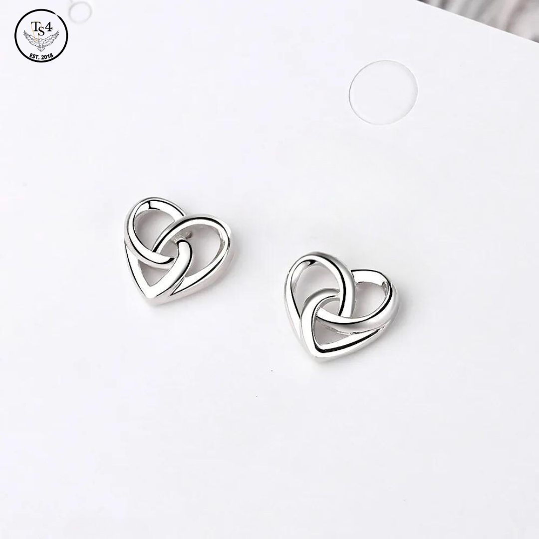 Stud Earrings Silver