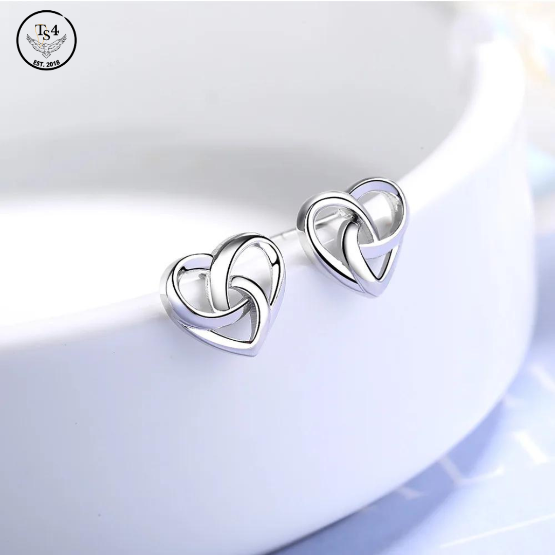 Stud Earrings Silver