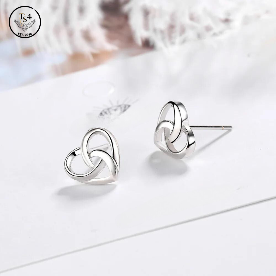 Stud Earrings Silver