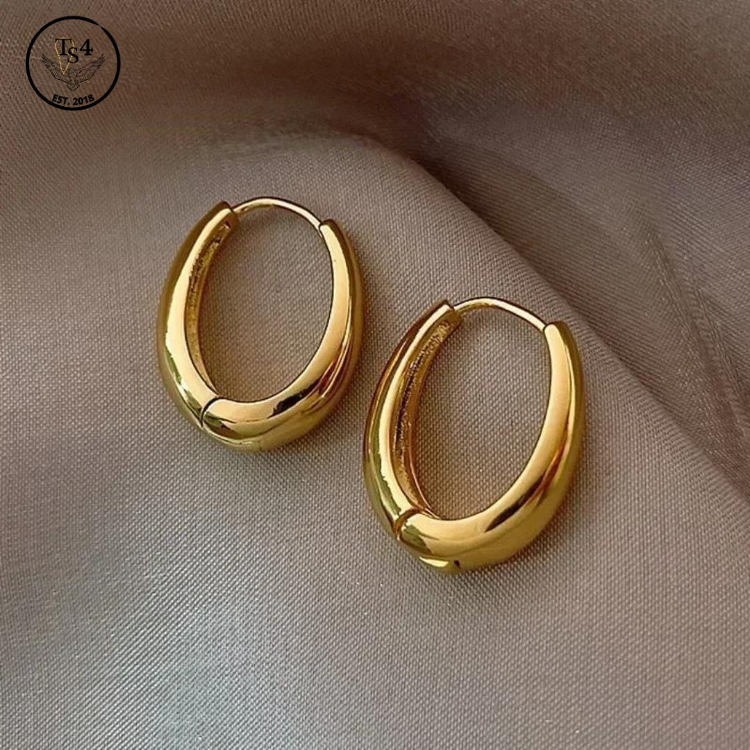 Vintage hoop earrings