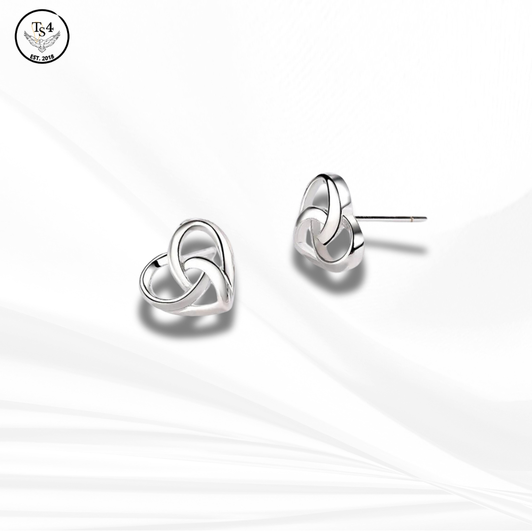 Stud Earrings Silver