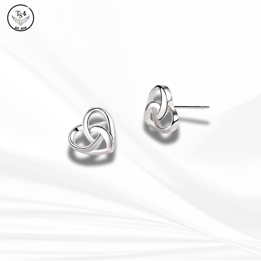 Stud Earrings Silver