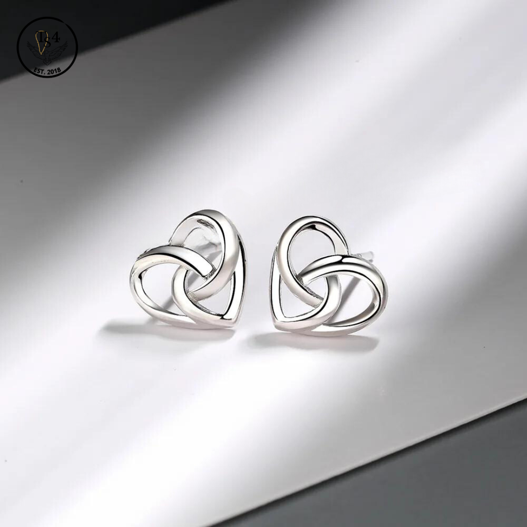 Stud Earrings Silver