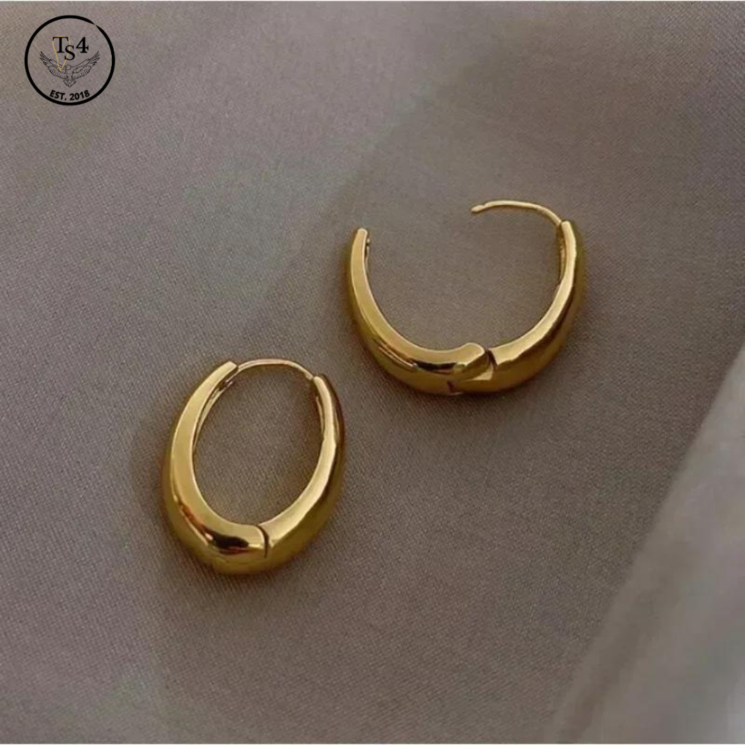 Vintage hoop earrings